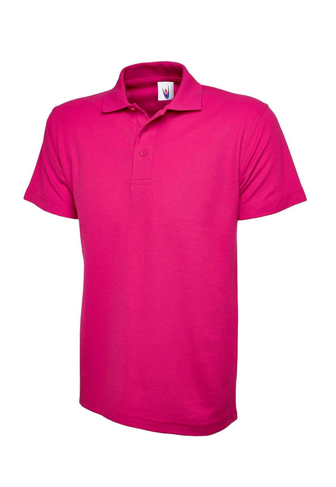 Classic Polo Shirt UC101 in Hot Pink - Bundle of 8 with Free Logos