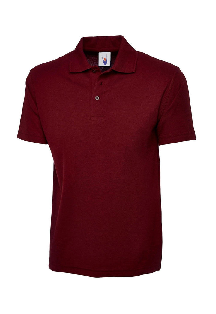 Classic Polo Shirt UC101 in Maroon - Bundle of 8 with Free Logos