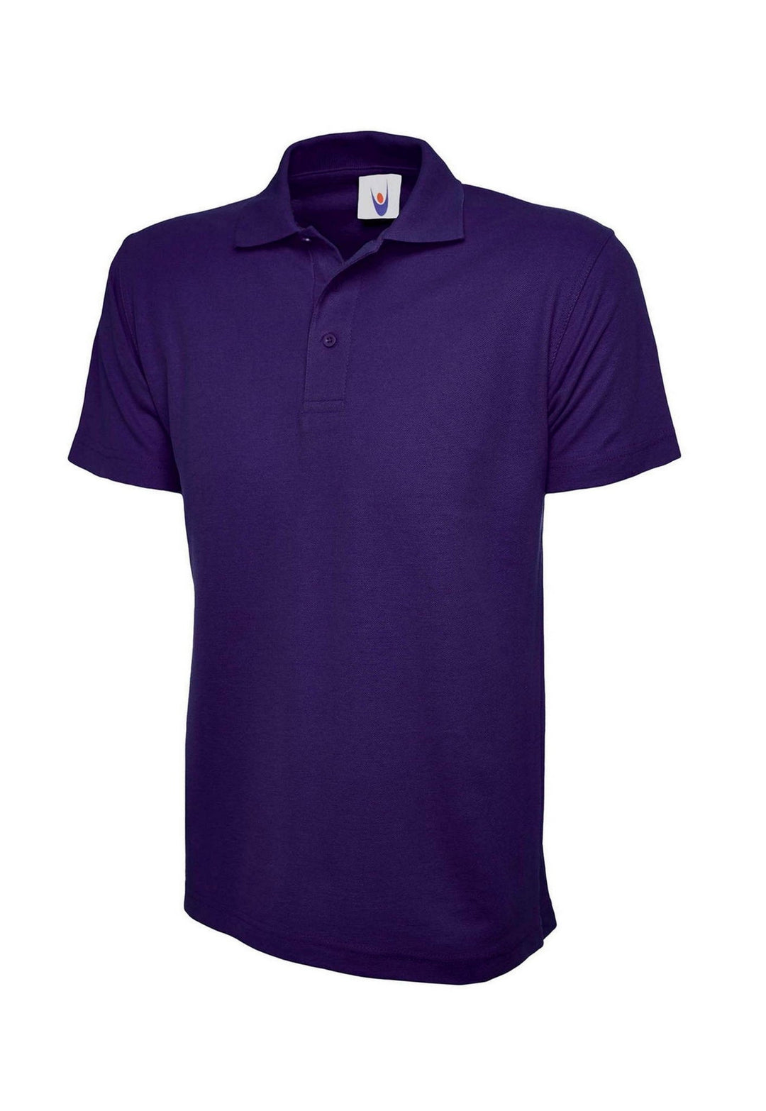 Classic Polo Shirt UC101 in Purple- Bundle of 8 with Free Logos