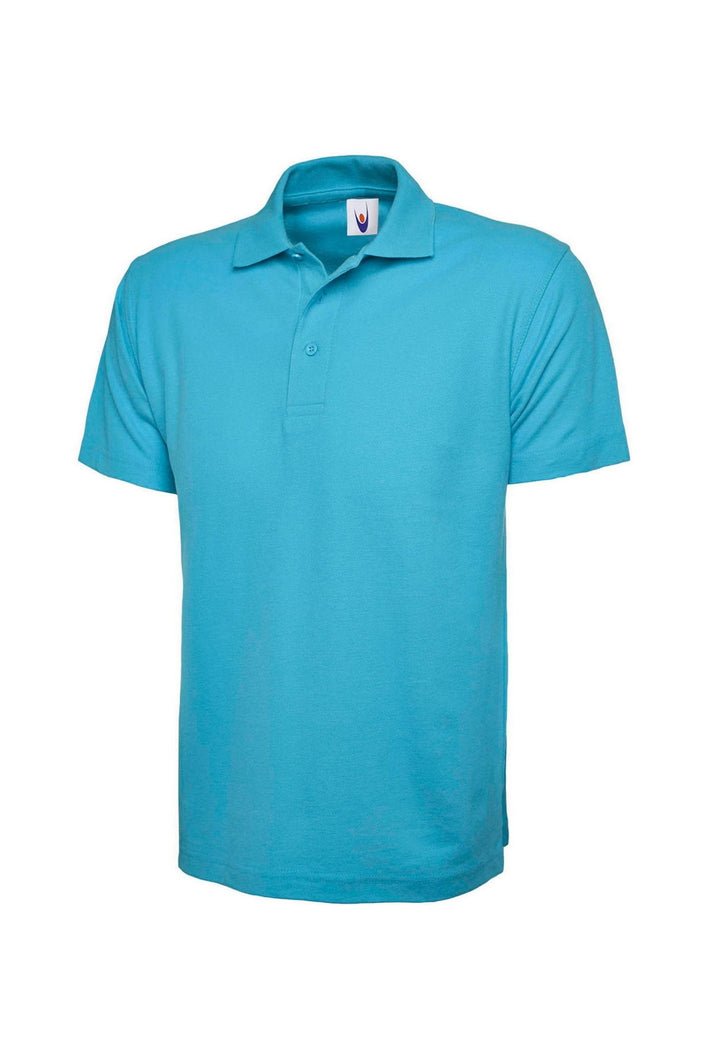 Classic Polo Shirt UC101 in Sky Blue - Bundle of 8 with Free Logos