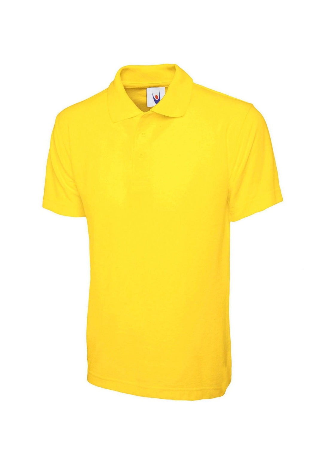 Classic Polo Shirt UC101 in Yellow - Bundle of 8 with Free Logos