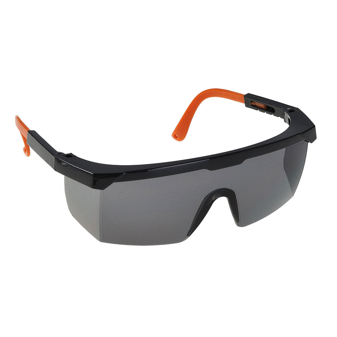 Classic Safety Spectacle PW33 in Smoke Black/Orange