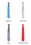 PR755 - Colours Satin Clip Tie - The Work Uniform Company
