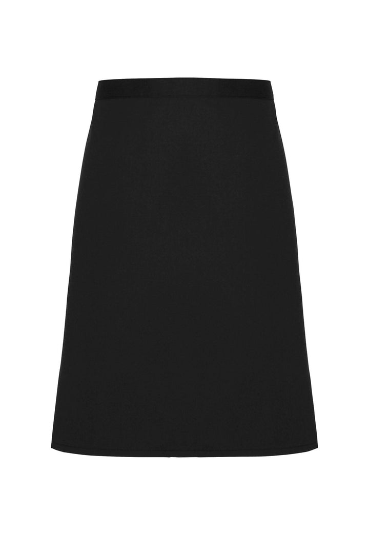 Cotton Waist Apron Organic Fairtrade Certified PR114 in Black