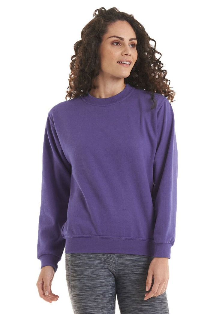 Ladies Deluxe Crew Neck Sweatshirt UC511 - The Work Uniform Company