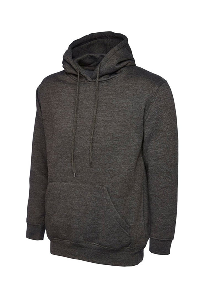 Ladies Deluxe Hooded Sweatshirt UC510 in Charcoal