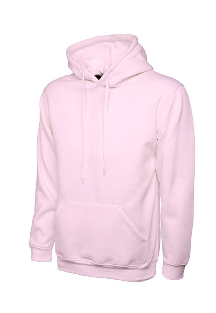 Ladies Deluxe Hooded Sweatshirt UC510 in Pink