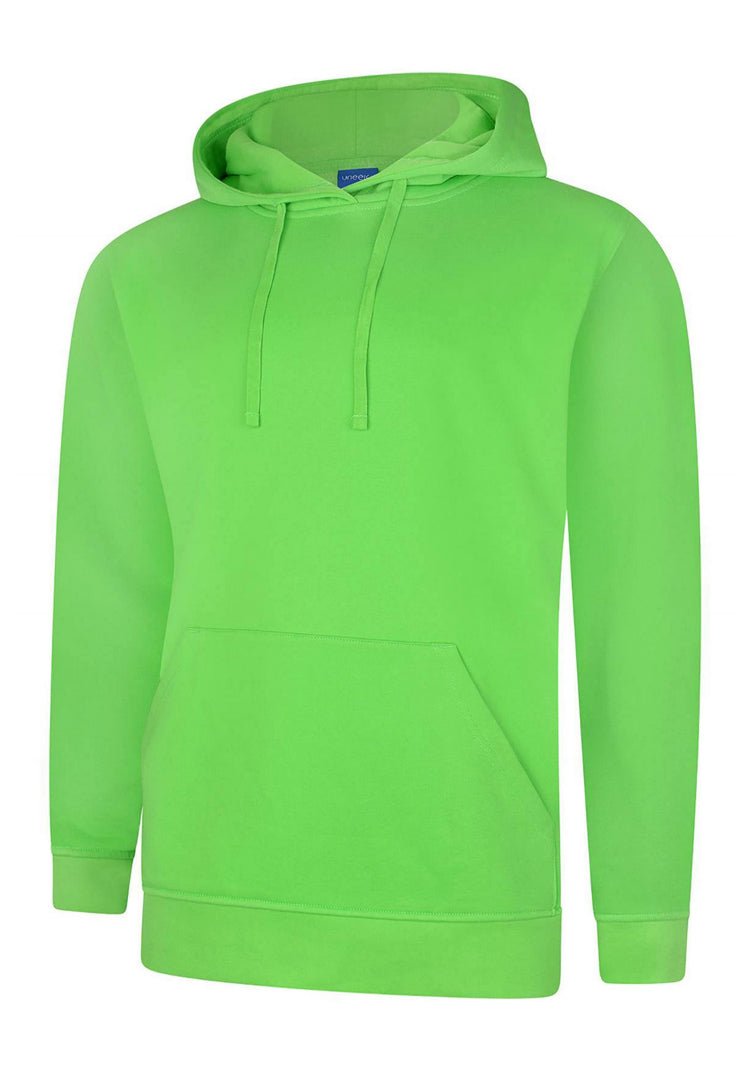 Deluxe Hooded Sweatshirt UC509 in Lime Green