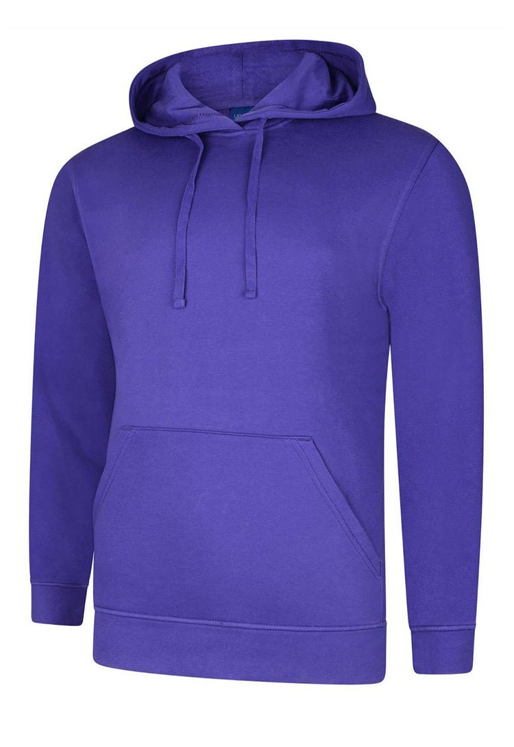 Deluxe Hooded Sweatshirt UC509 in Purple