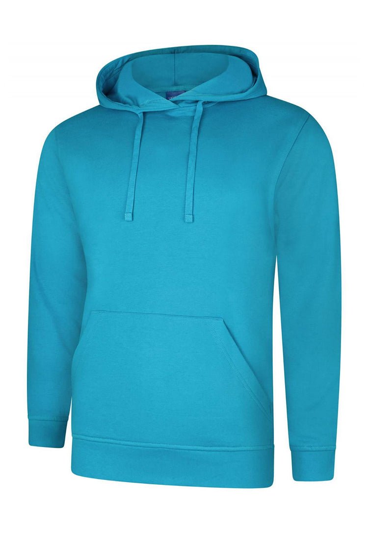 Deluxe Hooded Sweatshirt UC509 in Sapphire Blue