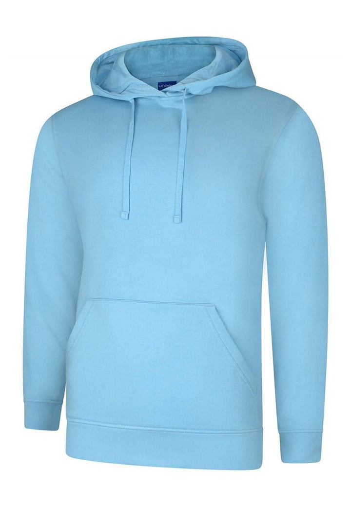 Deluxe Hooded Sweatshirt UC509 in Sky Blue