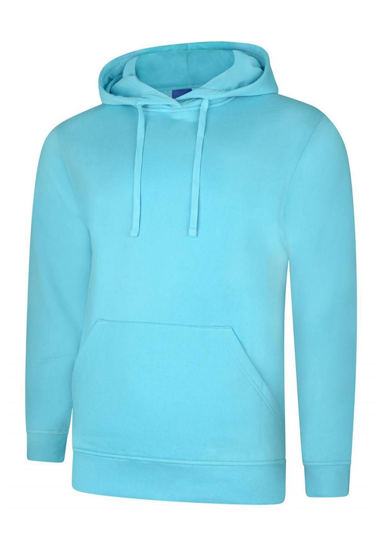 Deluxe Hooded Sweatshirt UC509 in Turquoise 