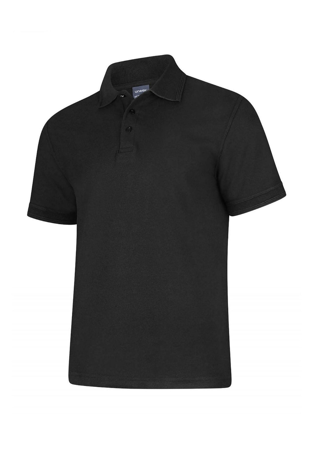 UC108 Deluxe Polo Shirt in Black