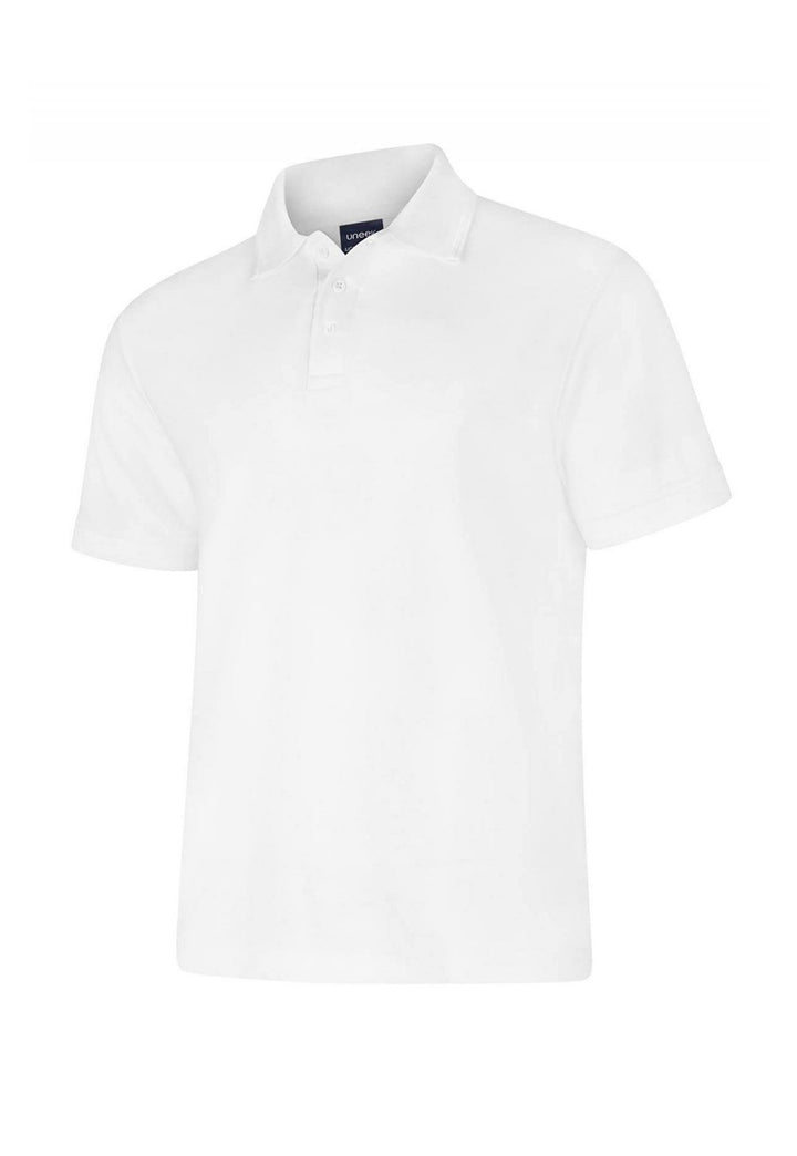 UC108 Deluxe Polo Shirt in White