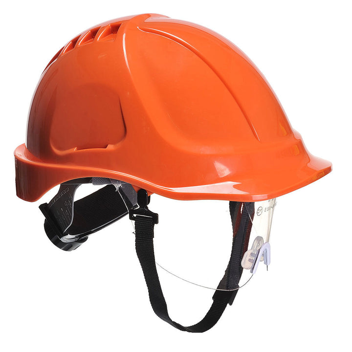 Endurance Plus Visor Helmet PW54 in Orange