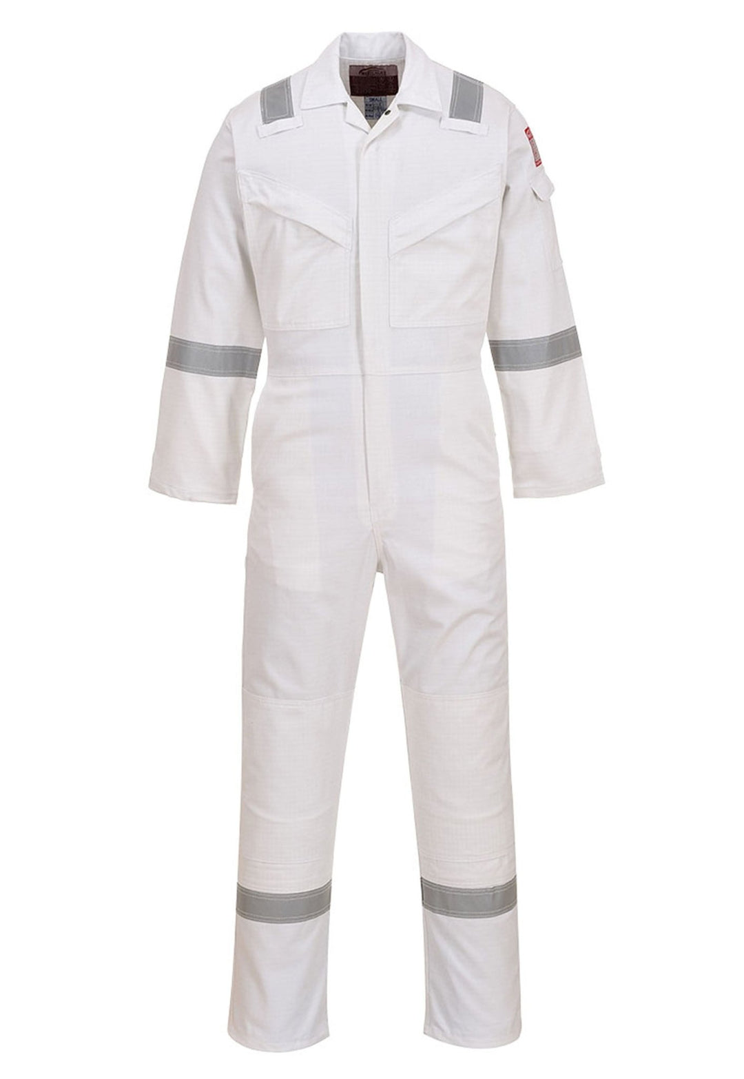 Flame Resistant Anti-Static Coverall FR50 in White