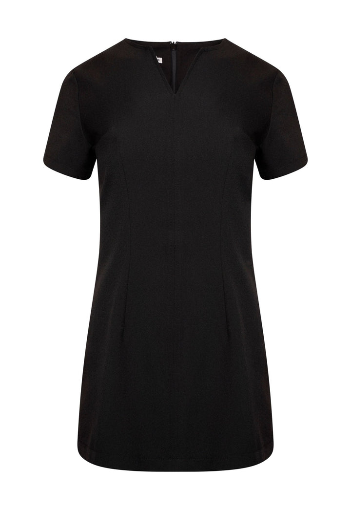 Hayley V Neck Tunic in Black 