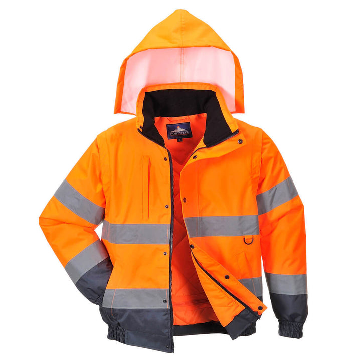 Hi Vis 2 in 1 Jacket C468 in Orange