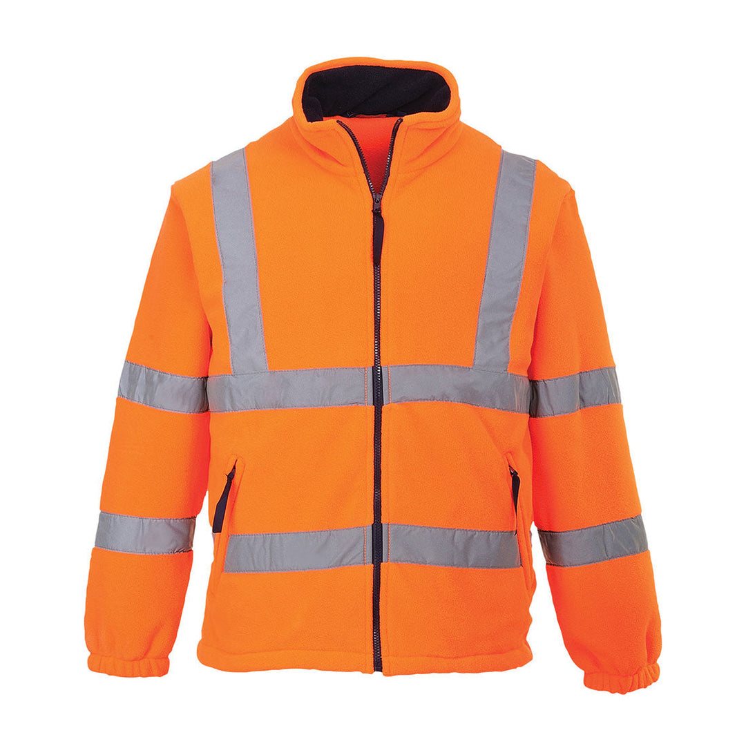 Hi Vis Mesh Lined Fleece Orange