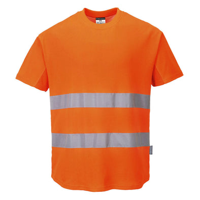 Hi Vis Mesh T Shirt Orange