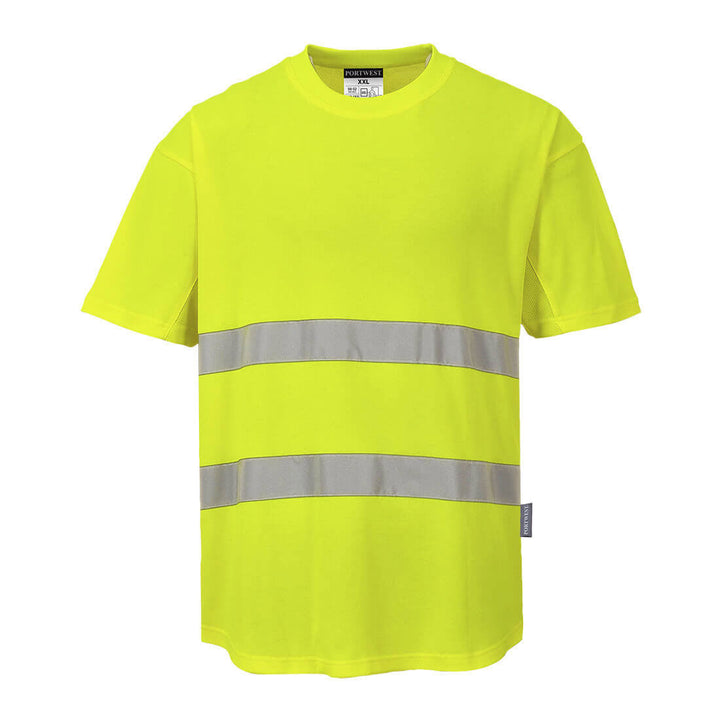 Hi Vis Mesh T Shirt Yellow