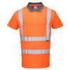 Hi Vis Short Sleeve Polo Shirt Orange