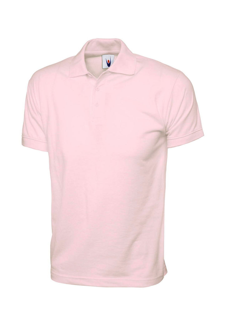 UC122 Jersey Polo Shirt in Pink