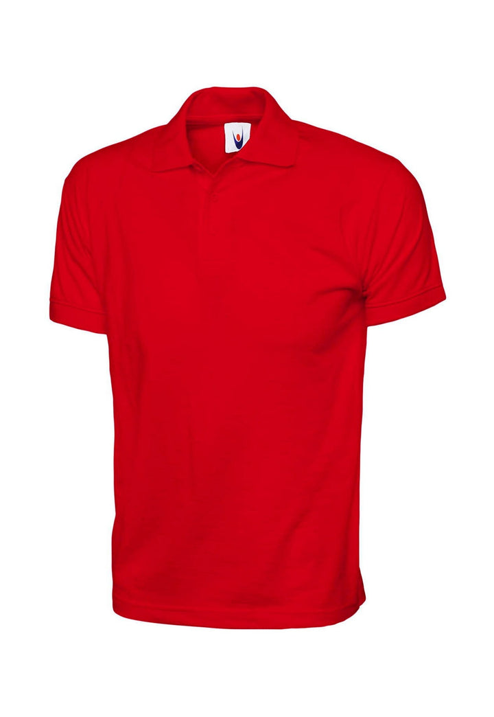 UC122 Jersey Polo Shirt in Red