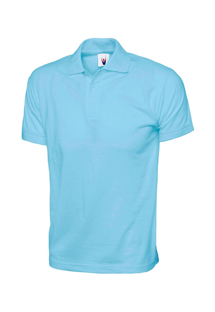 UC122 Jersey Polo Shirt in Sky Blue