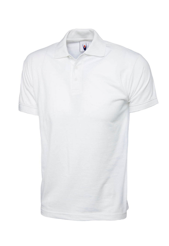 UC122 Jersey Polo Shirt in White