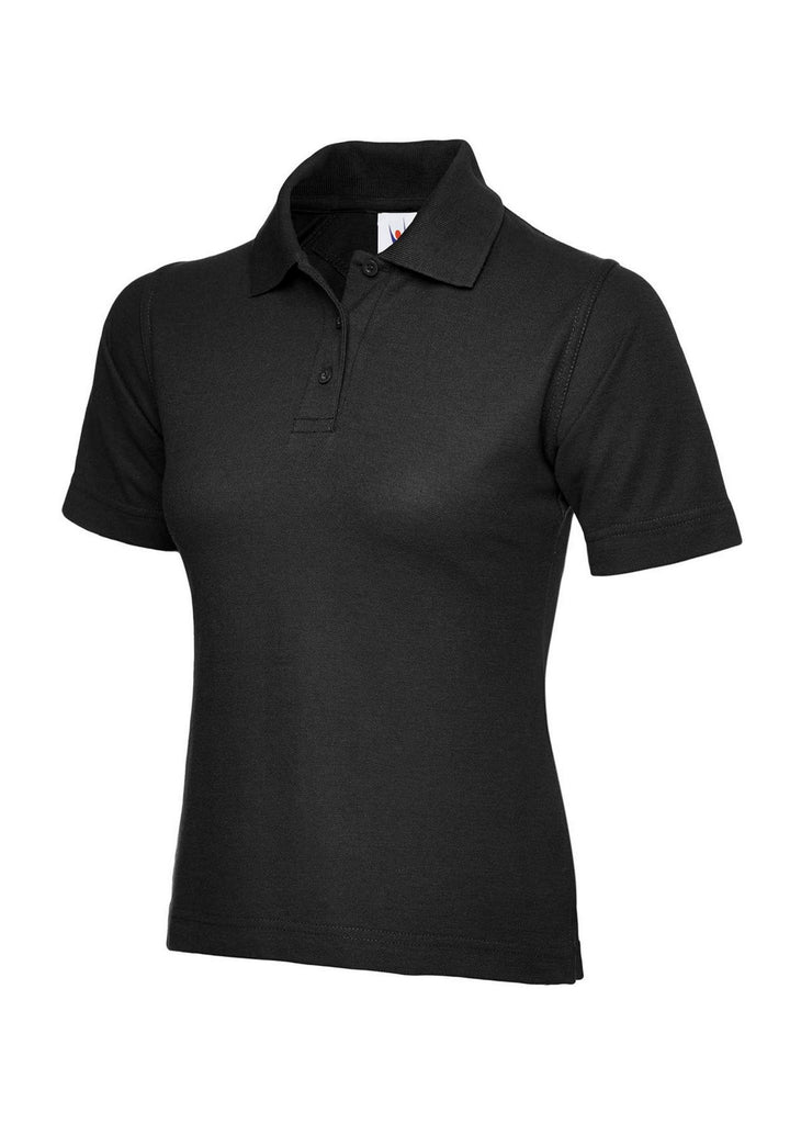 Ladies Classic Polo Shirt UC106 in Black