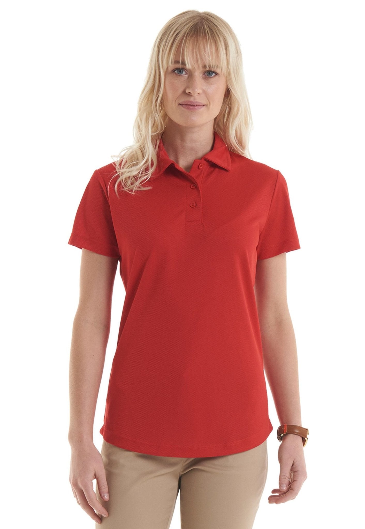 Ladies polo work shirts hotsell