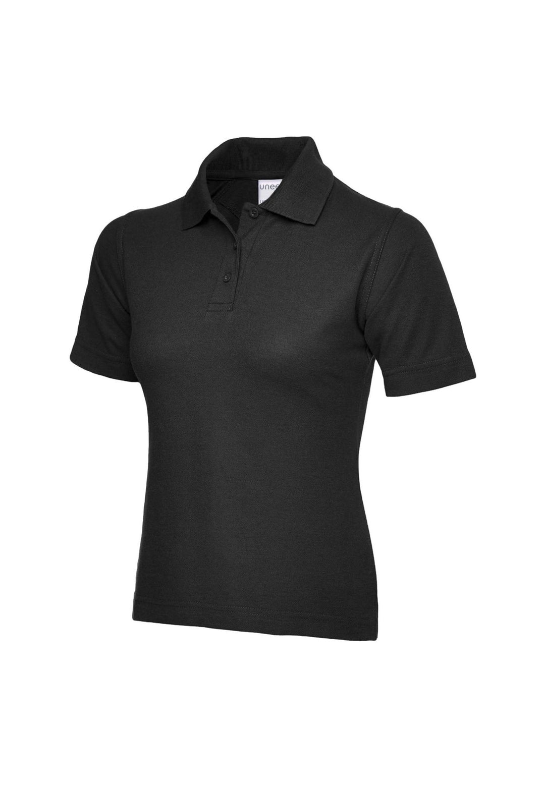 Ladies Ultra Cotton Polo Shirt UC115 in Black