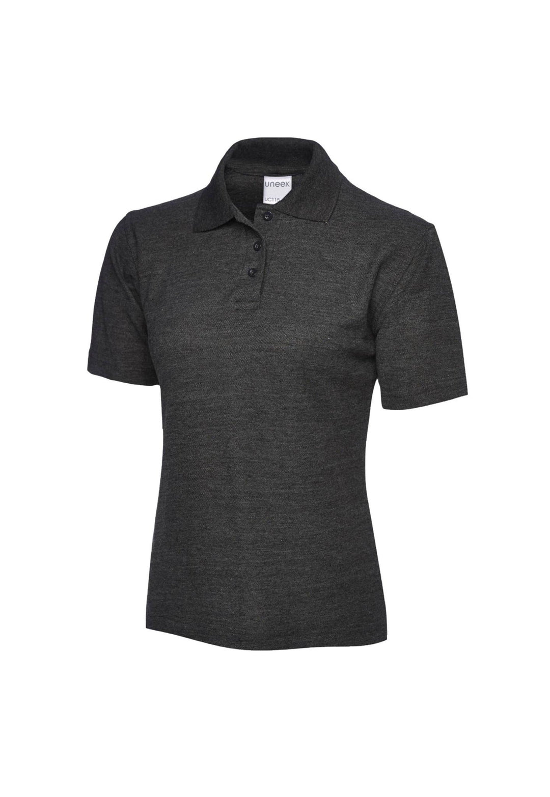 Ladies Ultra Cotton Polo Shirt UC115 in Charcoal