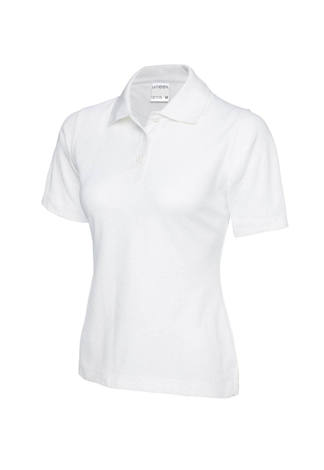 Ladies Ultra Cotton Polo Shirt UC115 in White