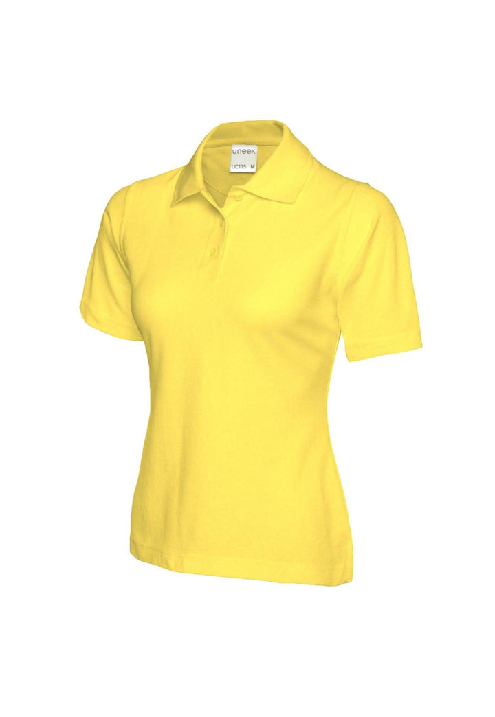 Ladies Ultra Cotton Polo Shirt UC115 in Yellow