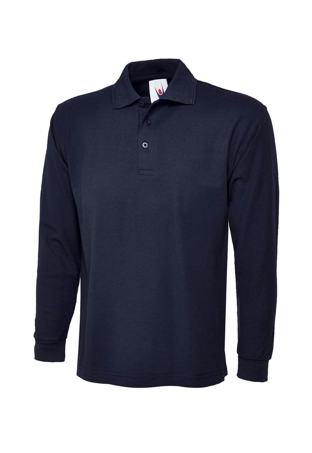 Long Sleeve Polo Shirt UC113 in Navy