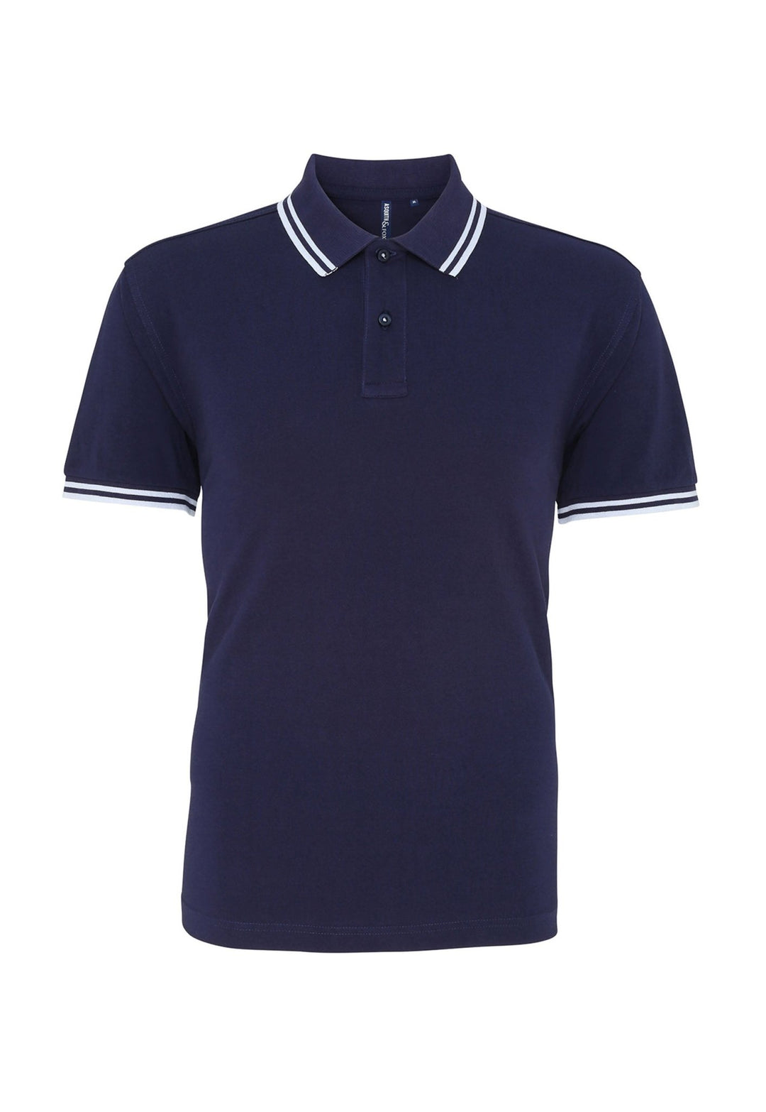 Men's Classic Fit Tipped Polo (Dark Colours) AQ011 - The Work Uniform Company