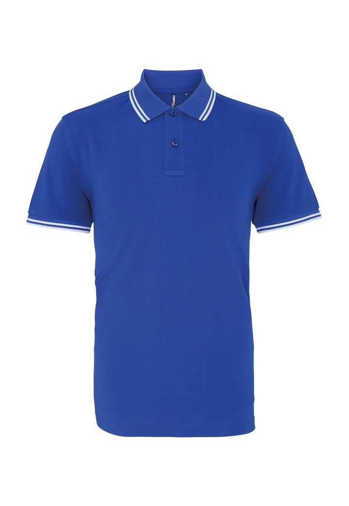 Men's Classic Fit Tipped Polo AQ011 - The Work Uniform Company