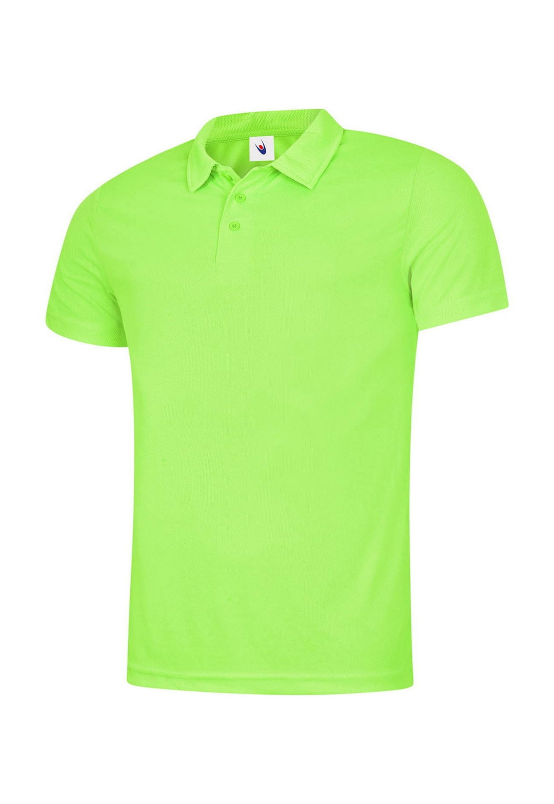 Men's Ultra Cool Polo Shirt UC125 in Electric Green