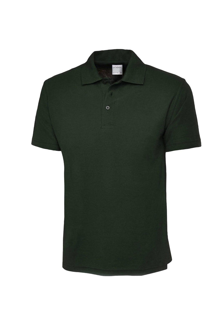 Men's Ultra Cotton Polo Shirt in Bottle Green