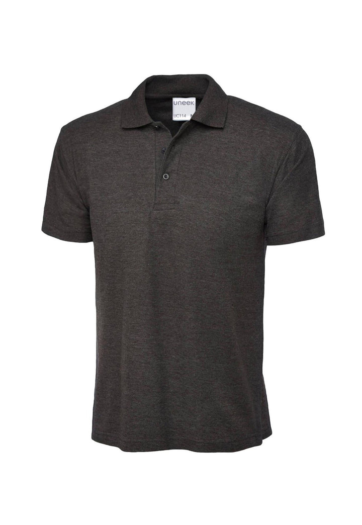 Men's Ultra Cotton Polo Shirt in Charcoal