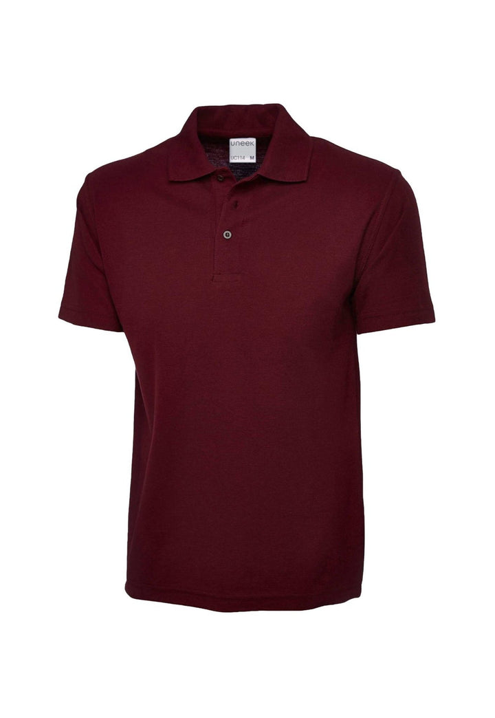 Men's Ultra Cotton Polo Shirt in Maroon