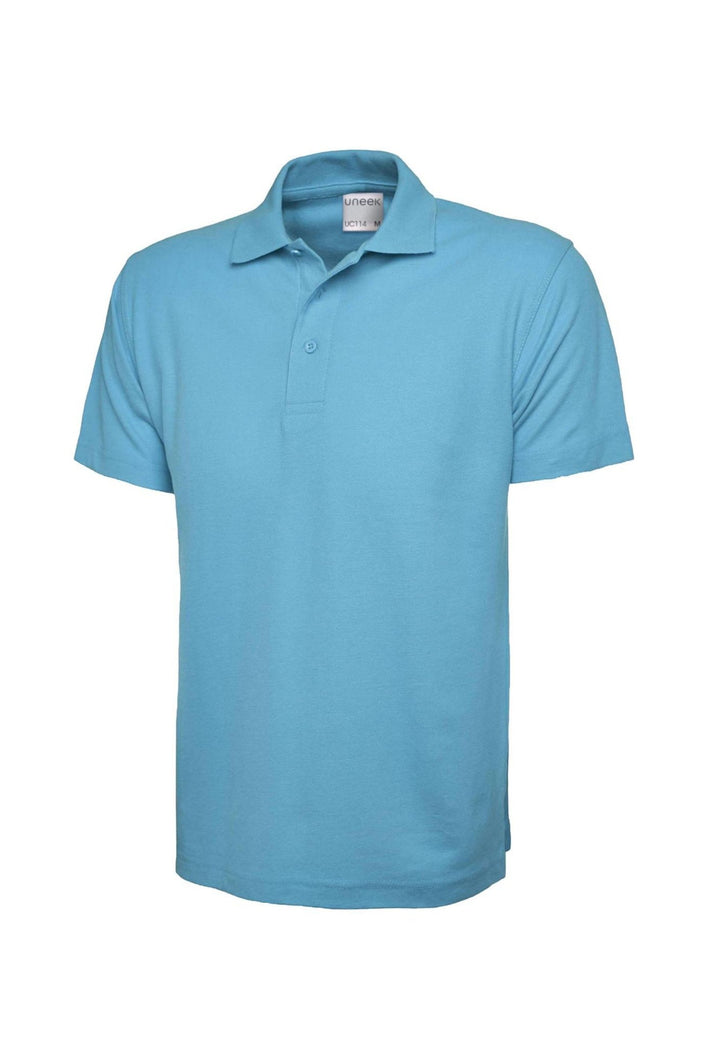 Men's Ultra Cotton Polo Shirt in Sky Blue