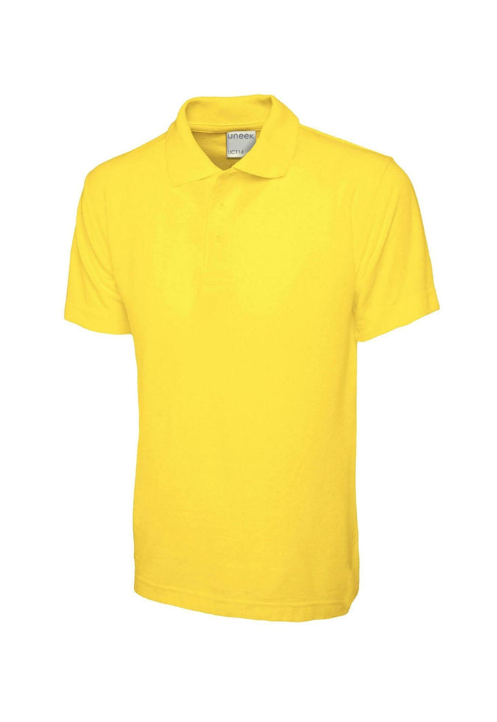 Men's Ultra Cotton Polo Shirt in Yellow