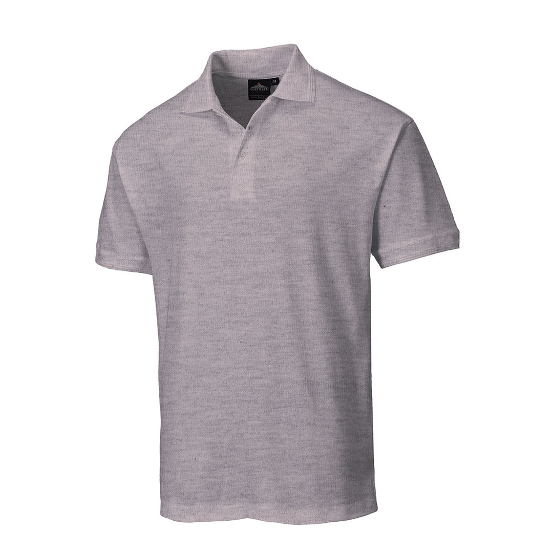 Naples Polo Shirt Heather Grey