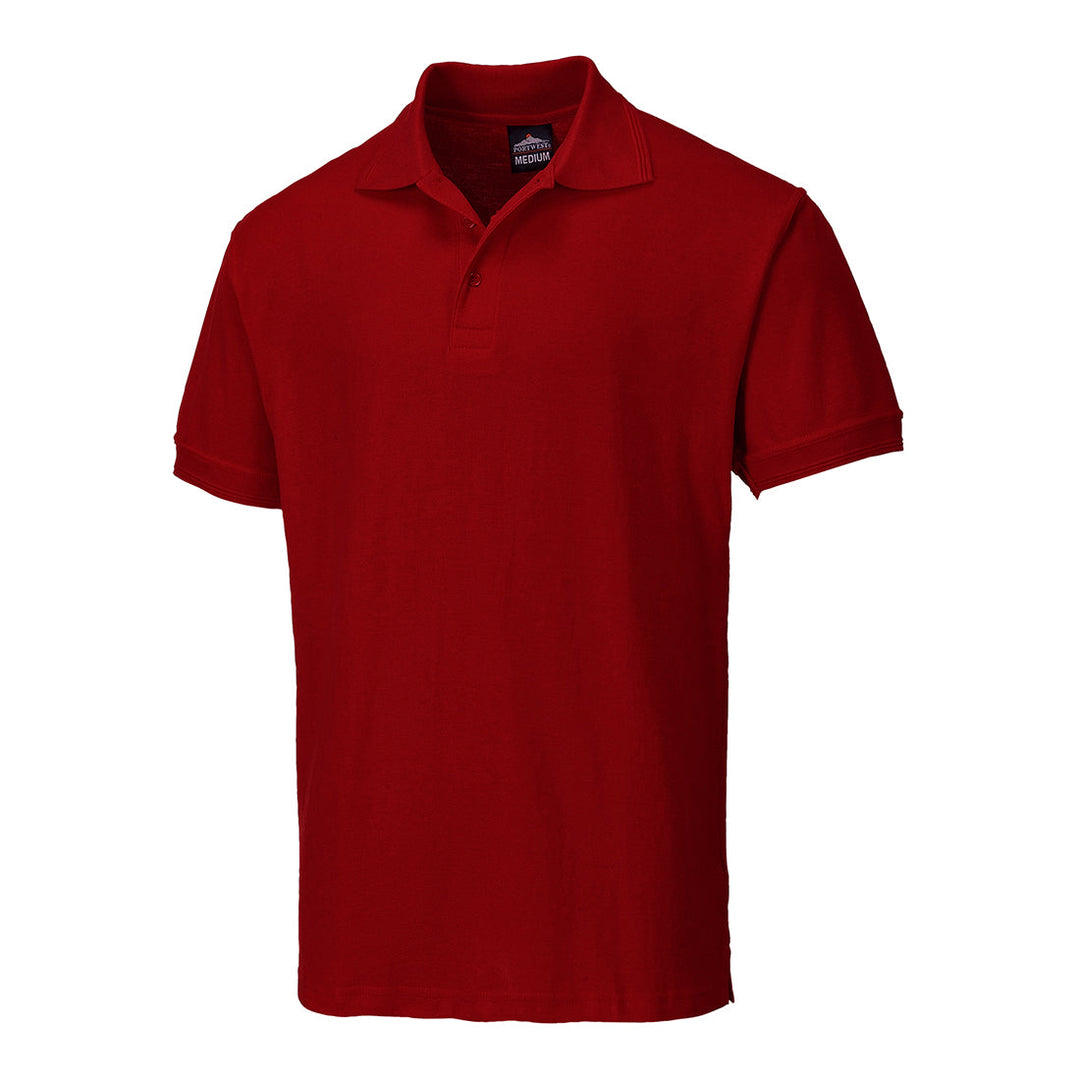 Naples Polo Shirt Maroon