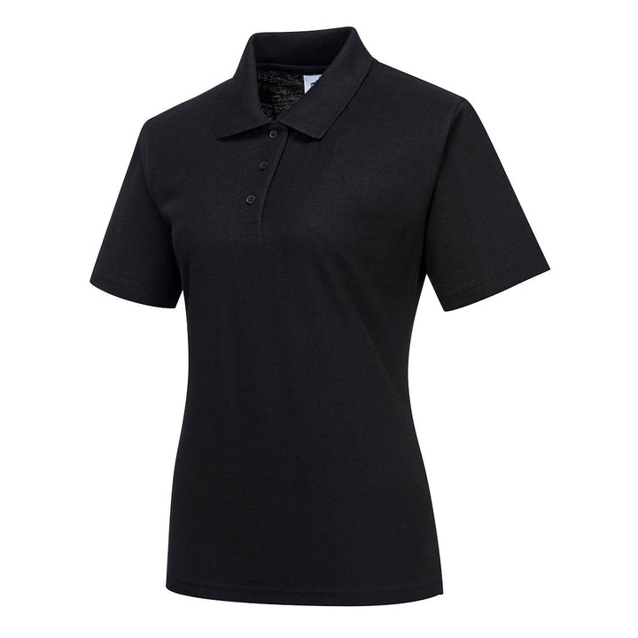 Naples Women's Polo Shirt B209 in Black