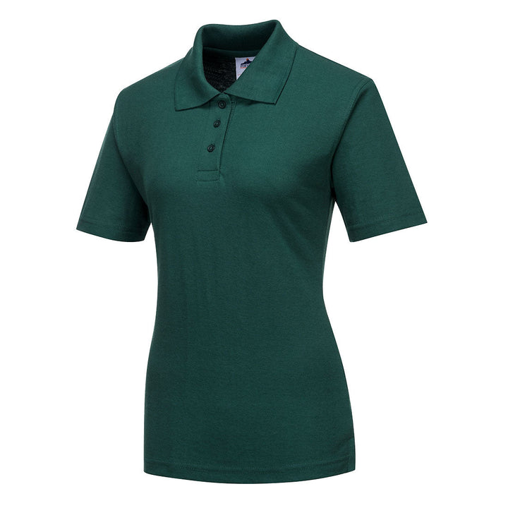 Naples Women's Polo Shirt Bottle Green