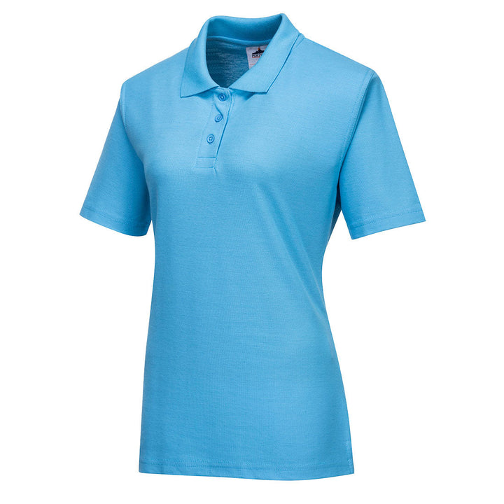 Naples Women's Polo Shirt B209 in Sky Blue